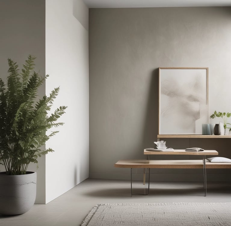 a living room with a couch and a coffee table  Nour Nagy Designs London interior Design