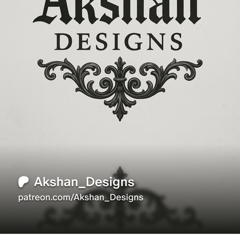 Licence du créateur de modele 3D Akshan Designs