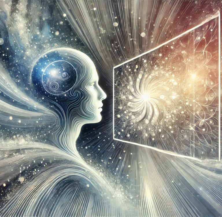 a person with a large head and a large head