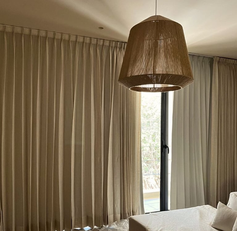 Instalación de cortinas en Cancún