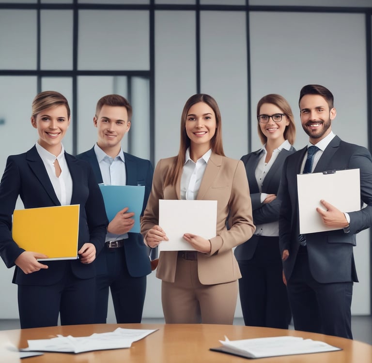 A man is sorting through a large pile of cash on a table, with another man sitting behind him. They appear to be in a dimly lit office setting. The man in the foreground is focused, wearing a black jacket. The mood is tense and serious.