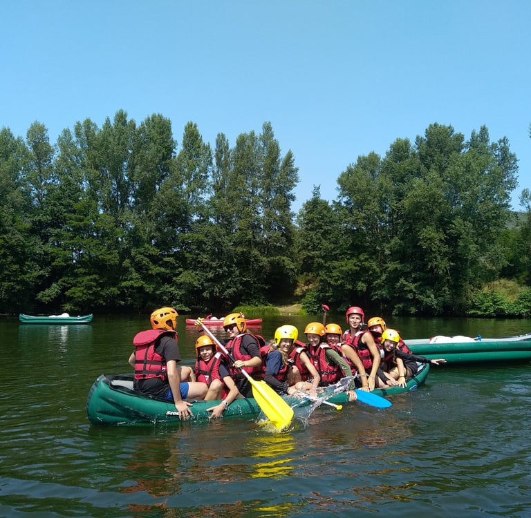 canoë kayak découverte famille rivière vacances