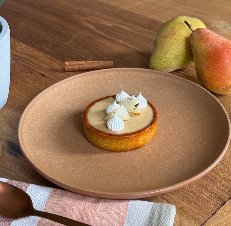Tarte poire speculoos 