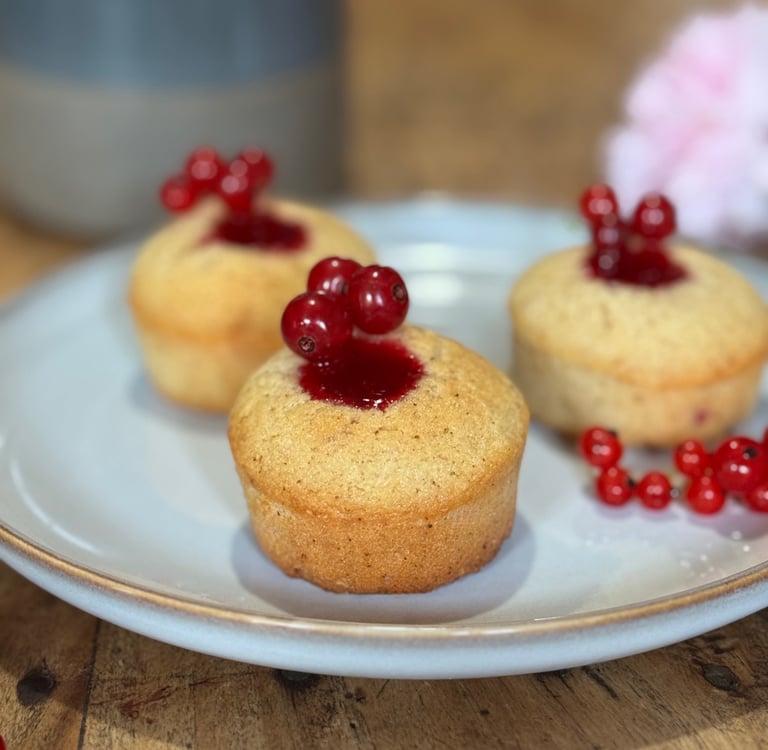 Financiers Groseille