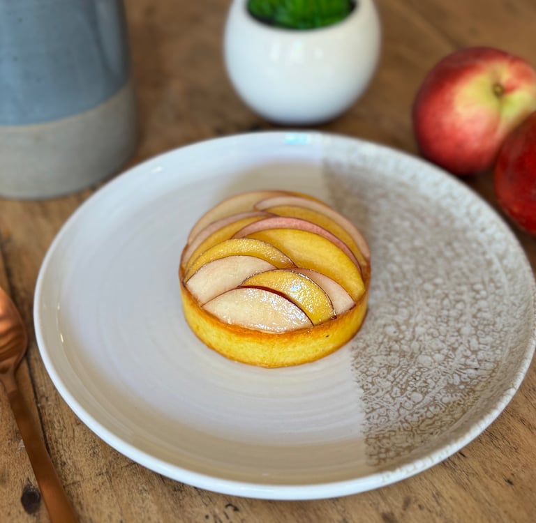 Tarte nectarine verveine