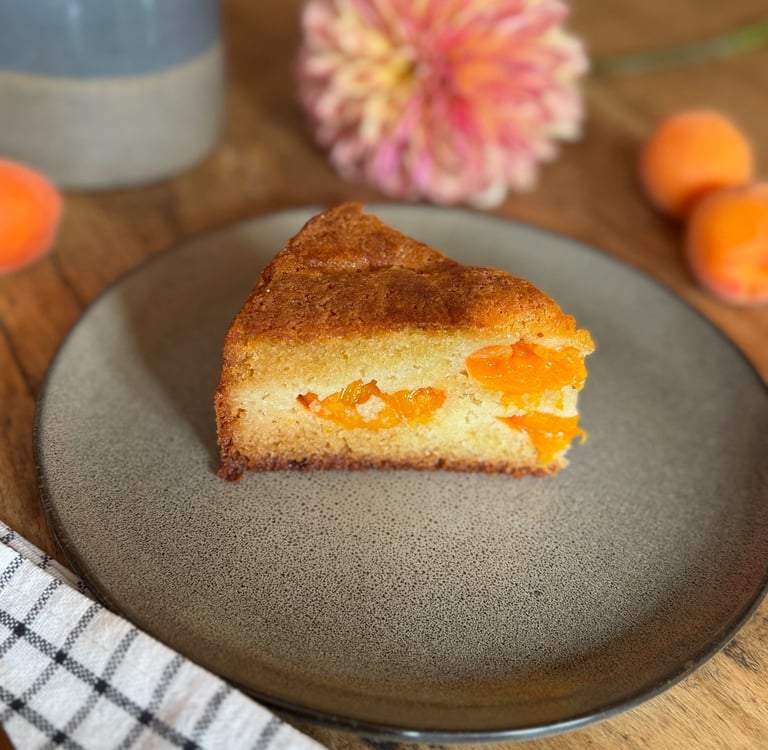 gâteau aux abricots