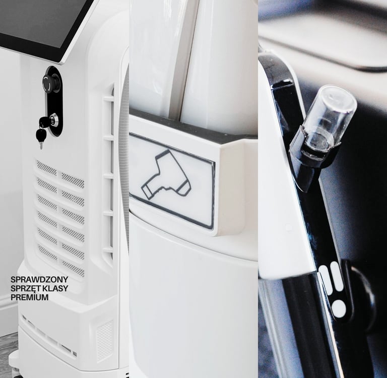 sprzęt kosmetologiczny, lasery diodowe, profesjonalne urządzenia kosmetyczne