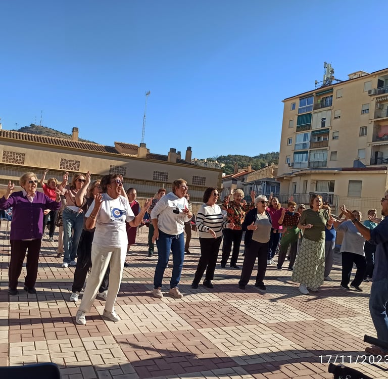 Taller Baile Mayores SomosBarrio