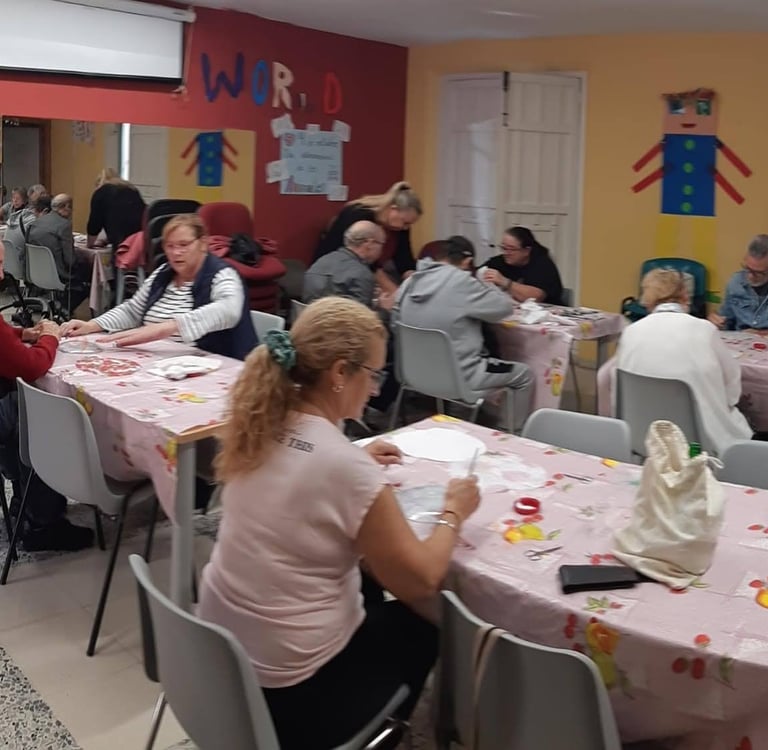 Taller Mantones SomosBarrio