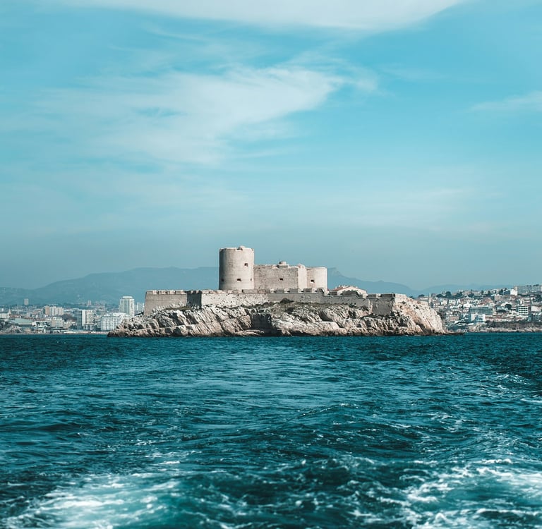 chateau d'If Marseille mer Monte Christo