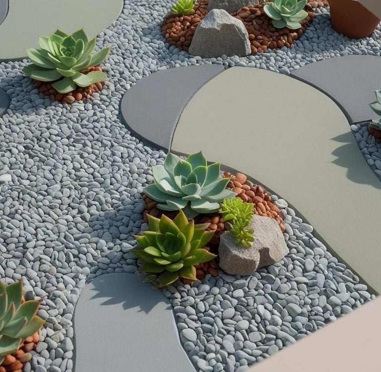 Pebble Scaping