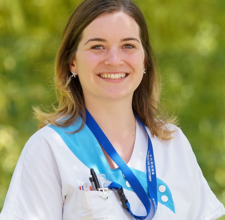 portrait d'infirmière à dijon