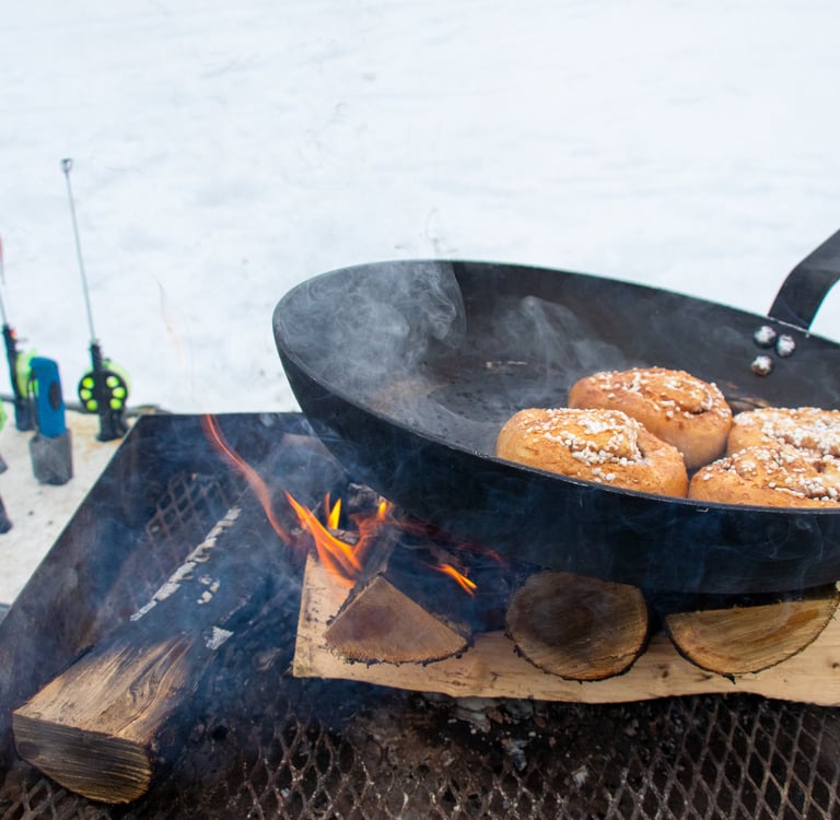 kanelbulle sur du feu