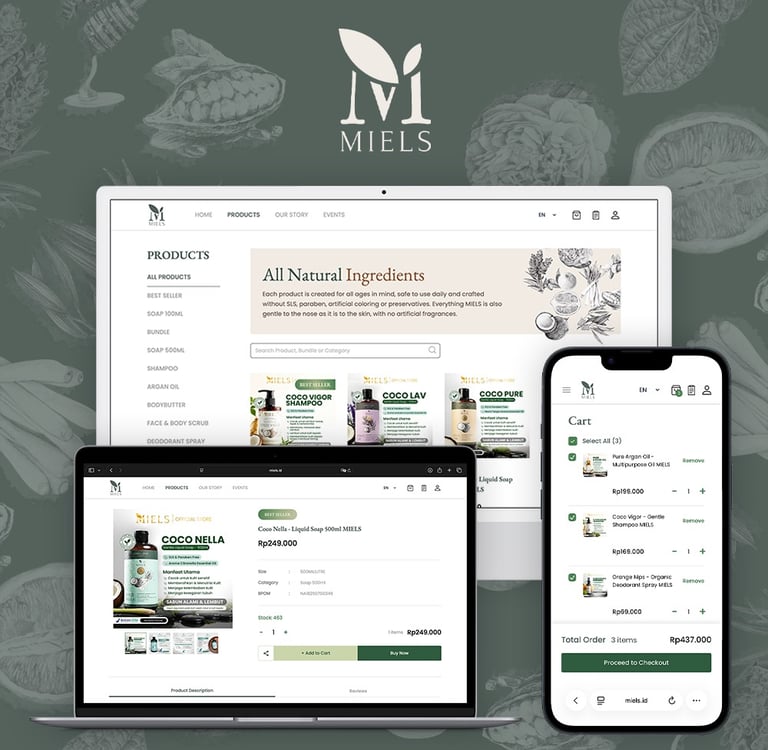 Miels Shop Ecommerce