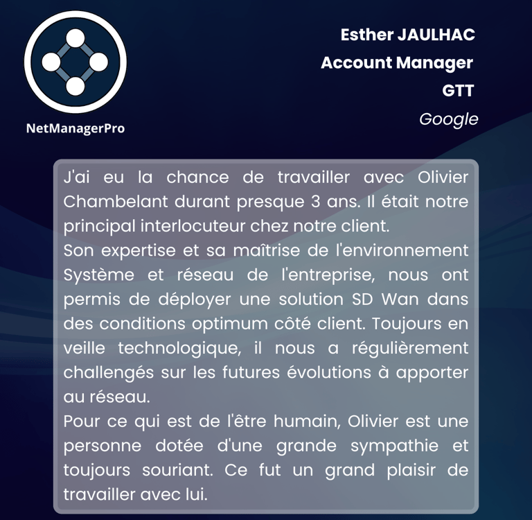 SD-WAN, transformation numérique, gestion d'équipe, optimisation réseau chez GTT