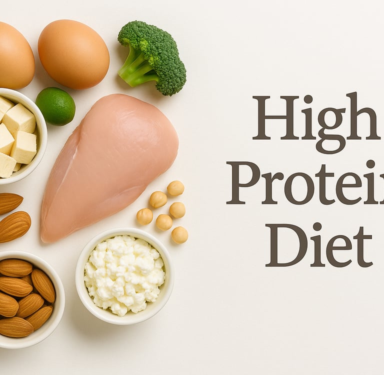 high protein diet recipes menu meals plan pdf for weight loss