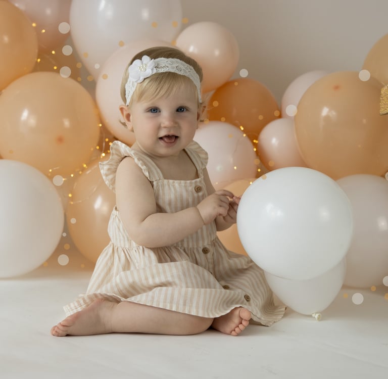 Mein erstes Geburtstag mit smash cake bei SD Fotografie in Juelicj