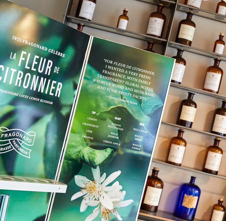 usine parfum Fragonard citronnier Grasse
