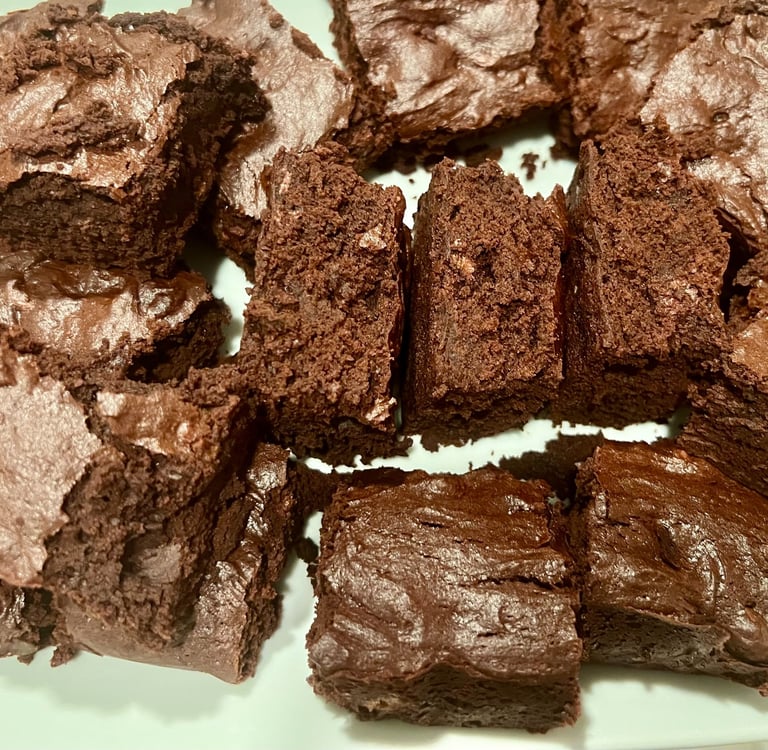 bakery style brownies