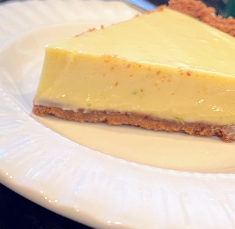 Key Lime Pie Slice