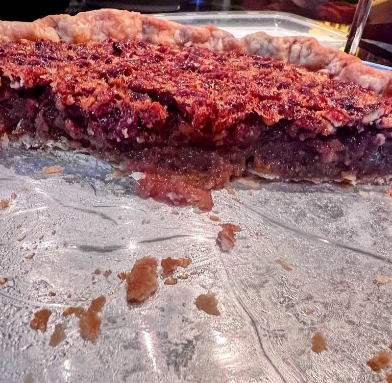 chocolate bourbon pecan pie