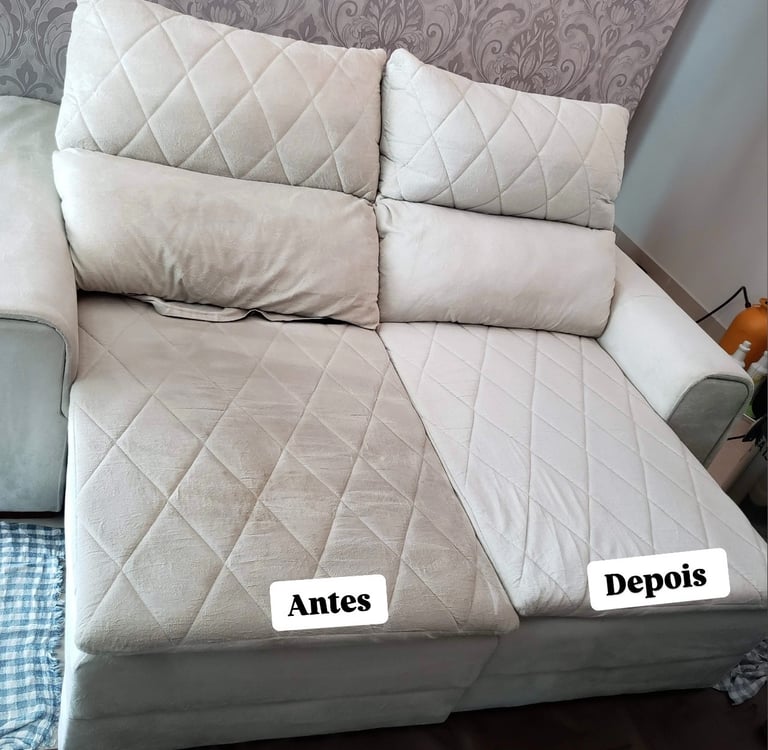 Higienizacao de estofados