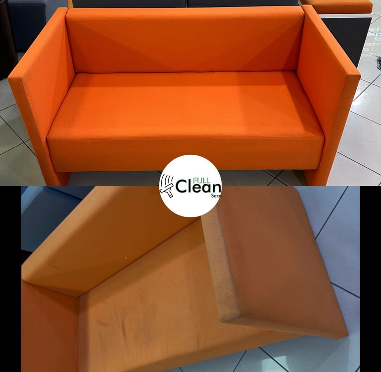 Limpeza de sofa