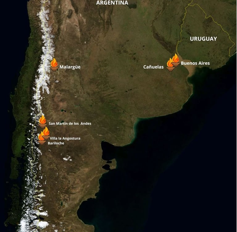 mapa servicio homa argentina agnihotra fuego
