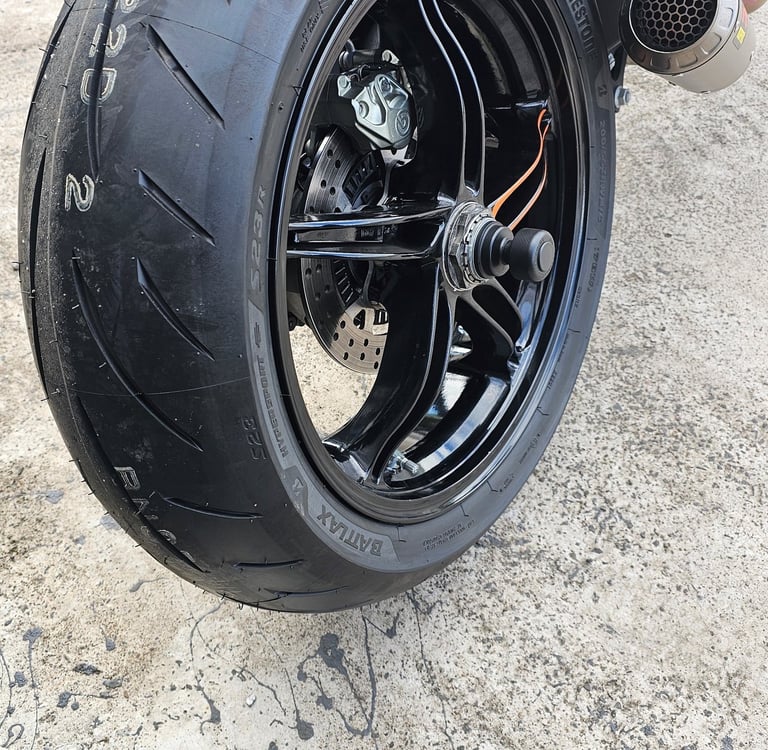Image of a Rear Motorbike Tyre