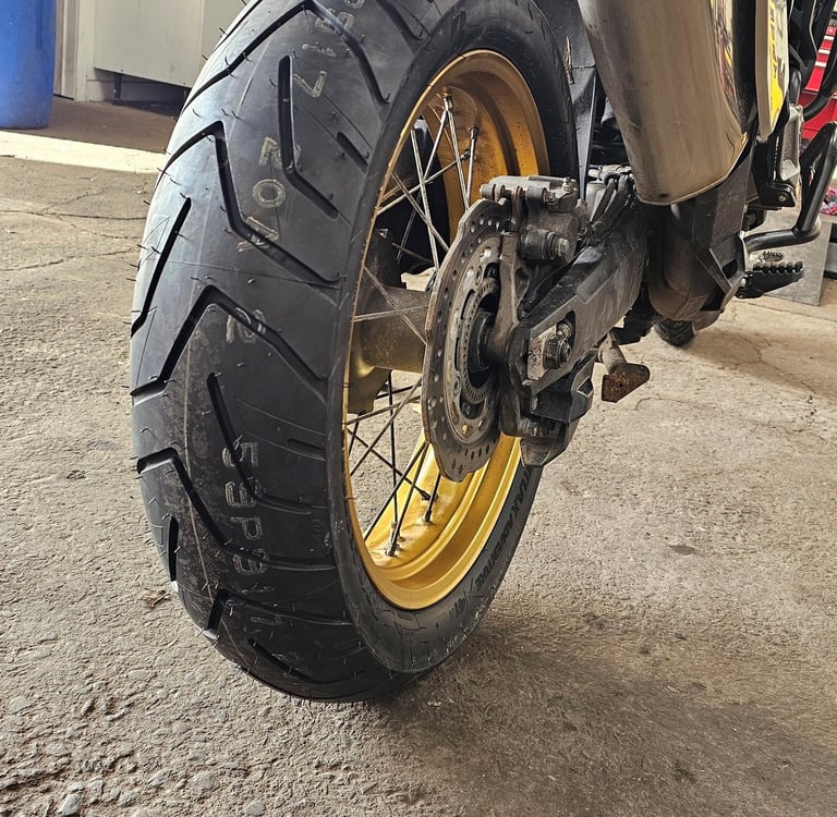 Image of a Rear Motorbike Tyre