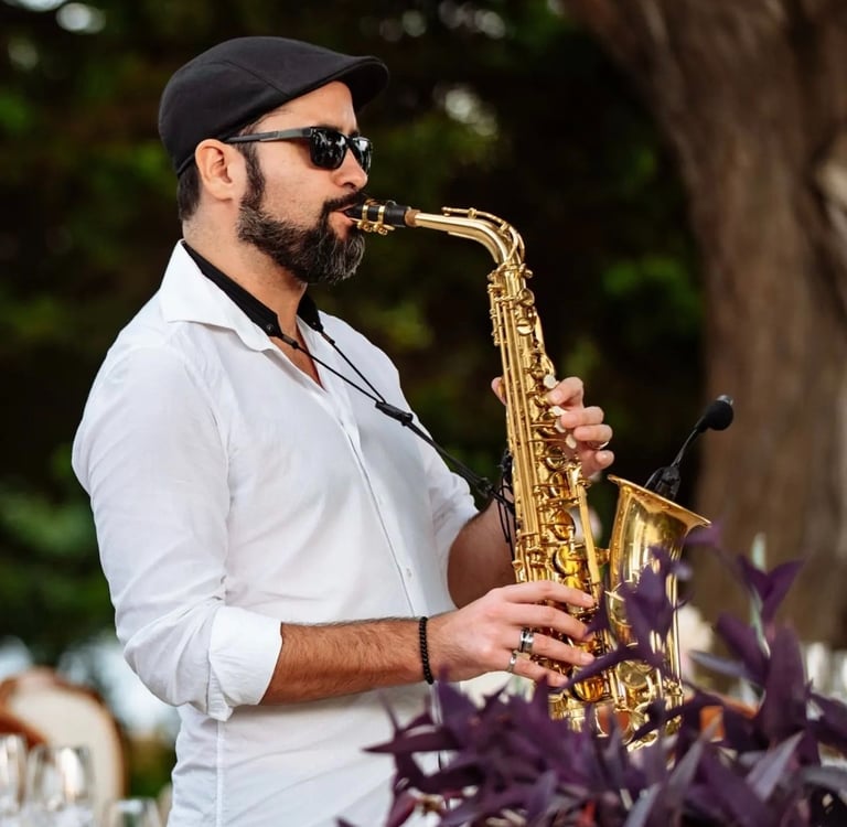 Saxofonista para bodas
