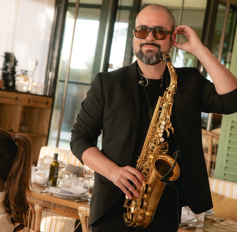 Saxofonista para Hoteles