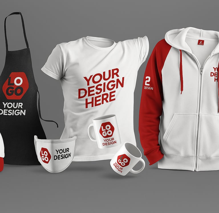 Custom merchandise items