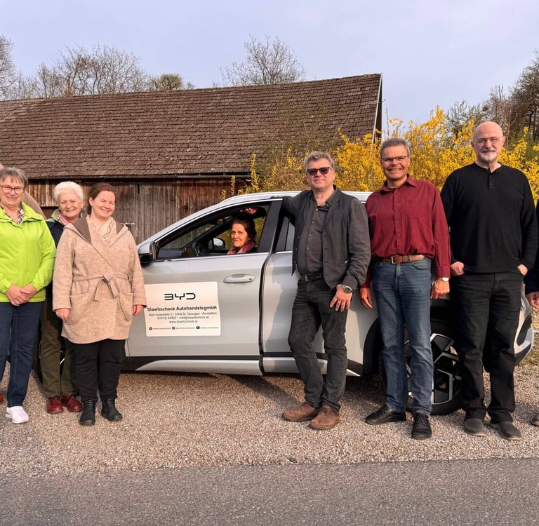 Foto Franz Hörmann, FahrerInnen und Initiatoren von Fahrmit FELIX