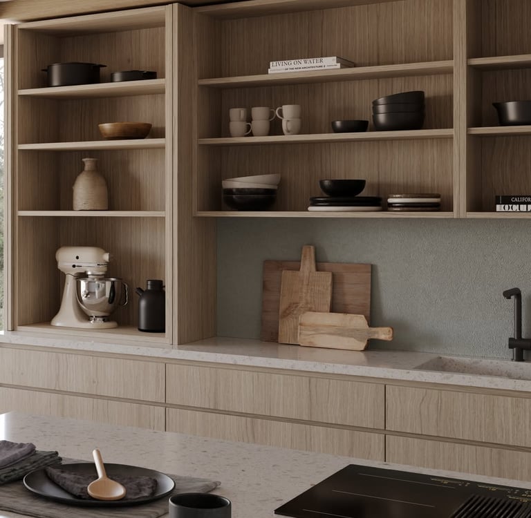 “Modern pocket door system installed by SR Enterprises”