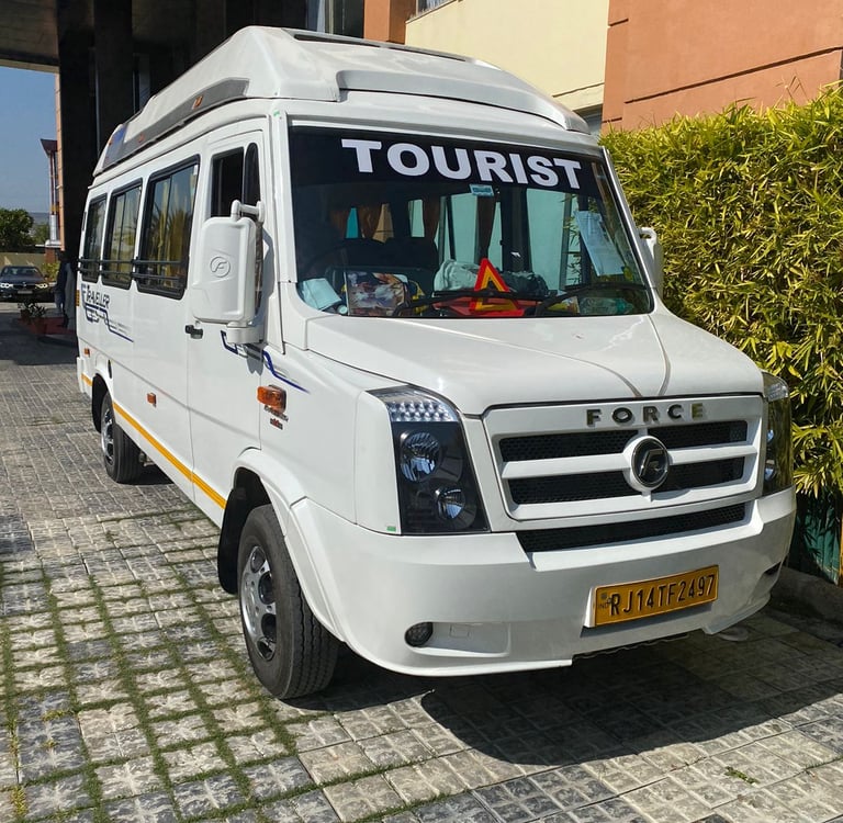 12 Seater Tempo in Jaipur