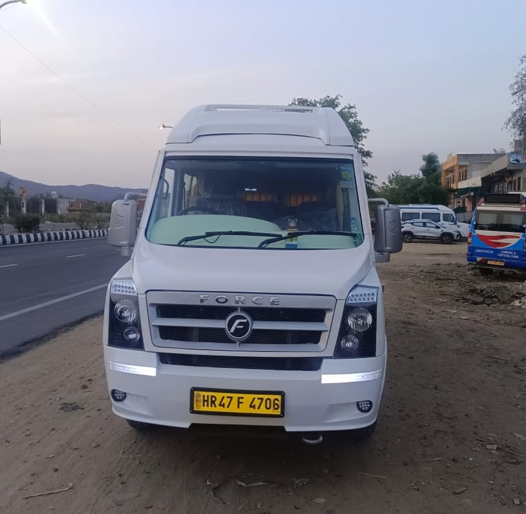 16 Seater Tempo in Jaipur