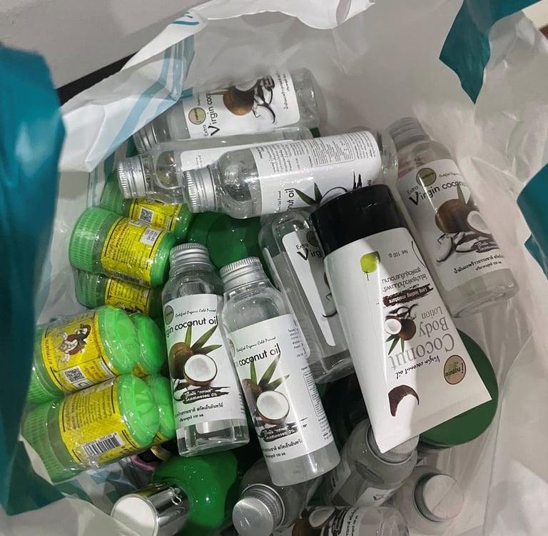 mix kosmetyków z Tajlandii