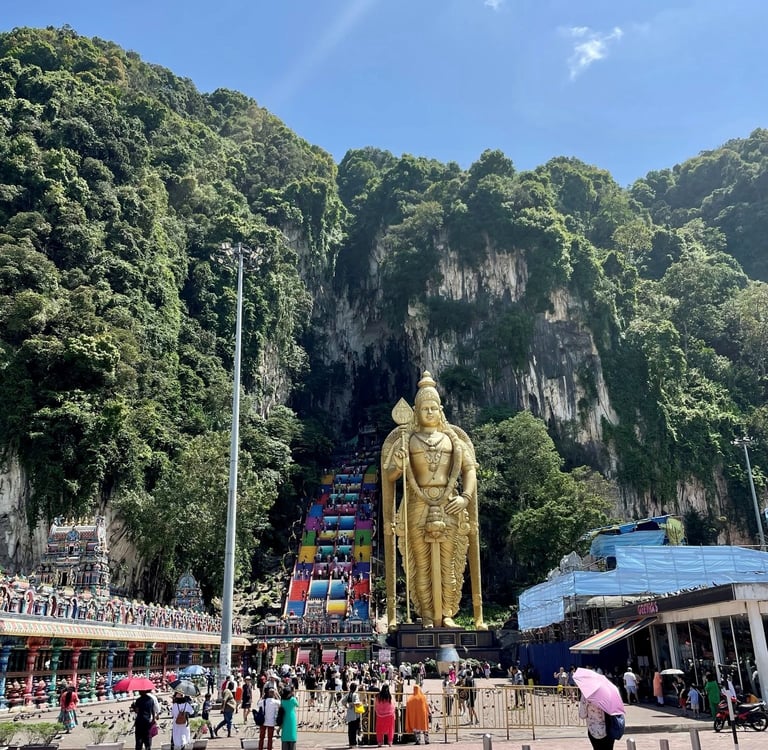 wejście do Batu Caves