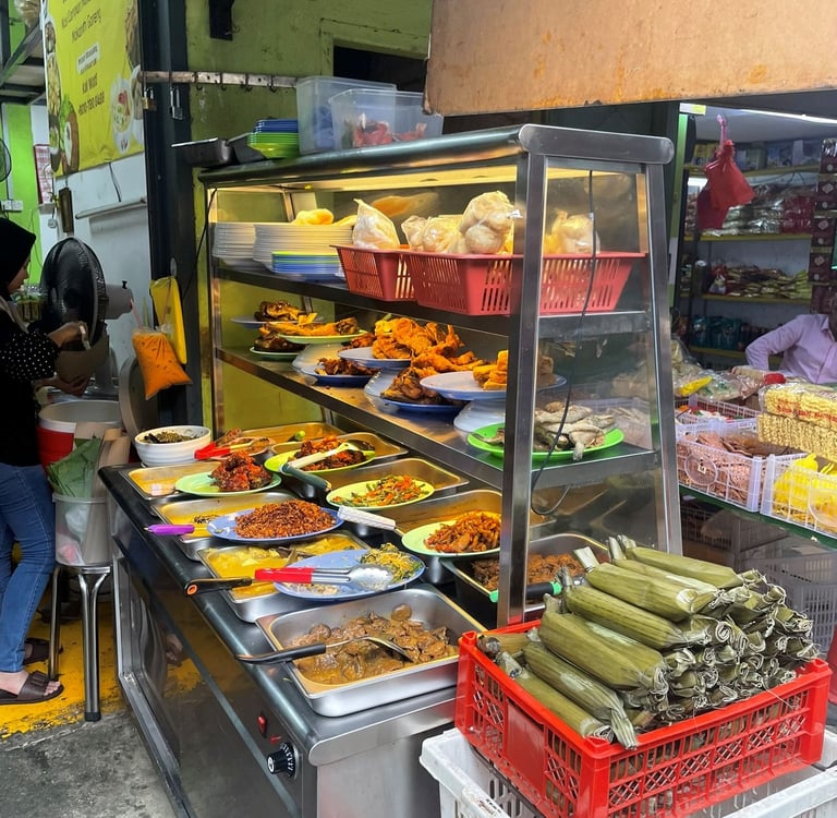 lokalna restauracja w Kuala Lumpur