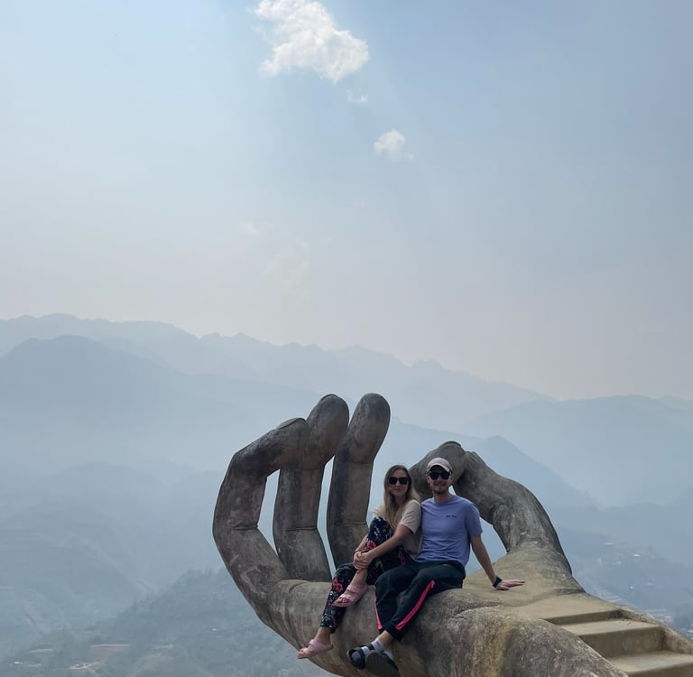 punkt widokowy Wietnam ręka Boga