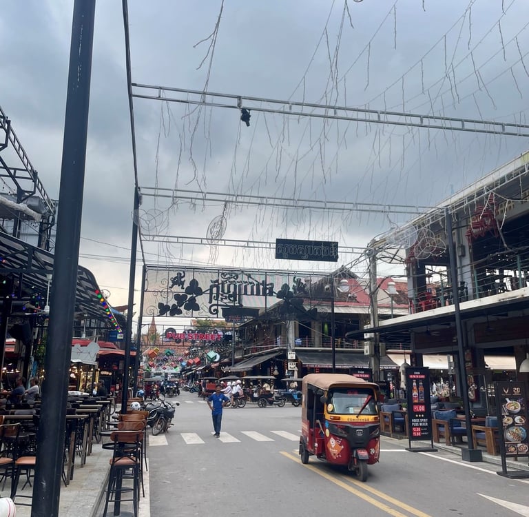 tuk-tuk w siem reap