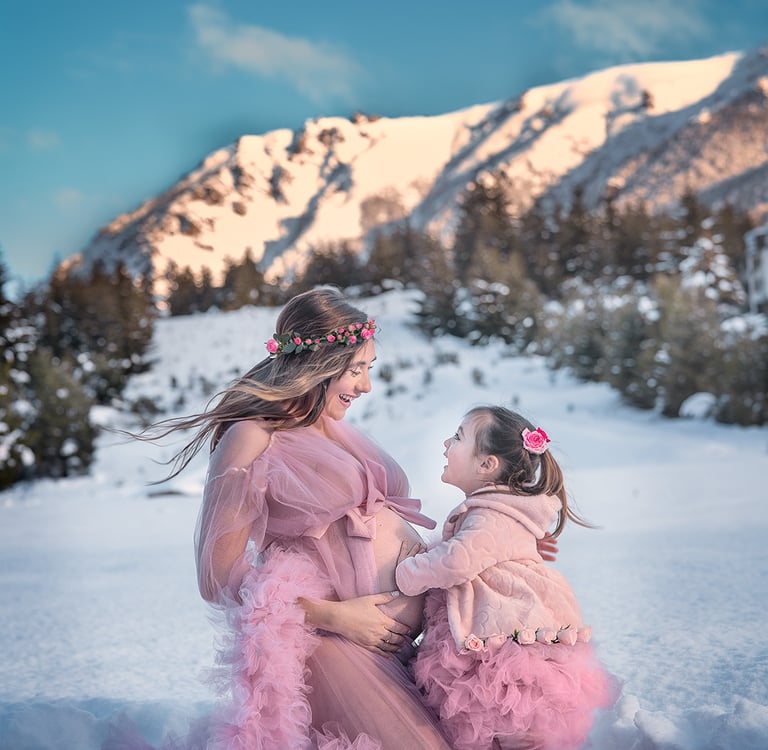 sesión de fotos para embarazadas en Bariloche