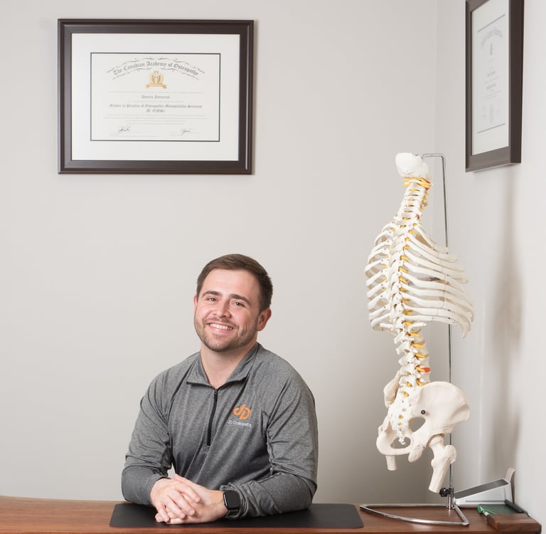 The founder of JD Osteopathy Dmitro Jovnyruk