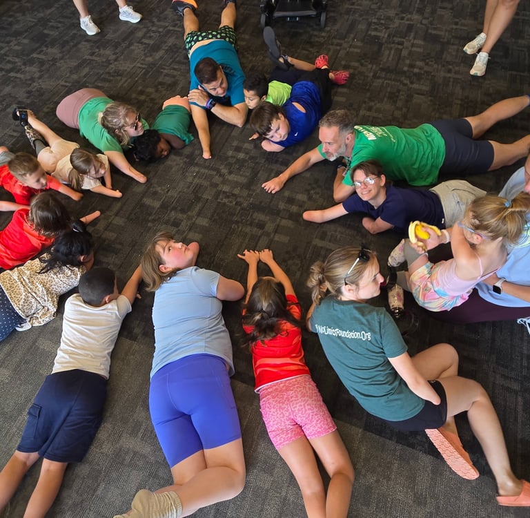 Group of people at Camp No Limits