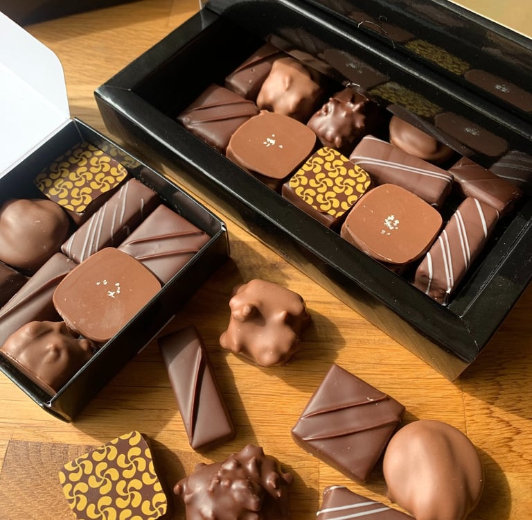 bonbons en chocolat