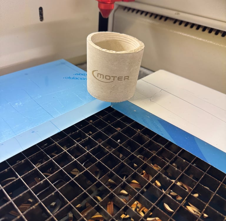 Gravure Laser béton ciment