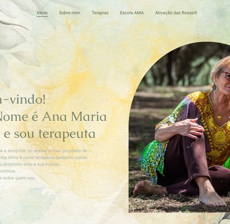 a woman sitting on a tree in a forest