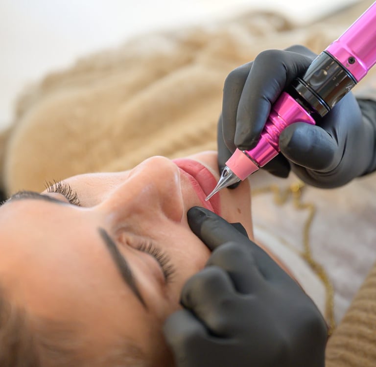 Permanent Make-up Lippen