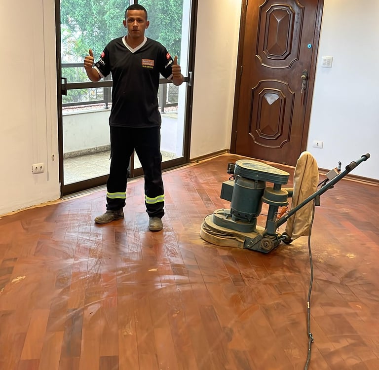 lixamento de parquet e aplicação em são paulo